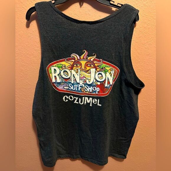 Ron Jon black two sided tank top - Picture 1 of 7